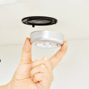 Wireless Battery Operated Touch Activated On/Off Bright White for Closets