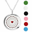Aromatherapy Essential Oil Diffuser Necklace 316L Stainless Steel Locket Pe V8X4