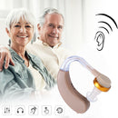Volume Adjustable Behind Ear Hearing Aid Sound Voice Amplifier Enhancement