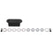 3-Stage Electric Guitar Bass Active Pickup Electric Guitar Bass Coil Active