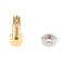 8x Pure Copper Plated Hearphone Earphone MMCX Connector Screws Nut Universal