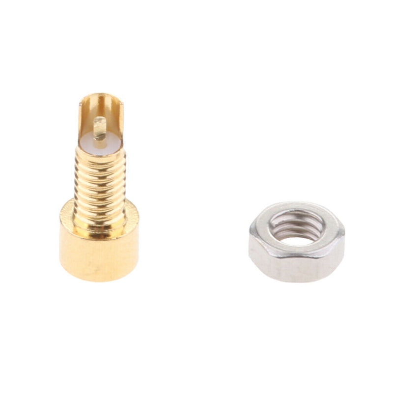 8x Pure Copper Plated Hearphone Earphone MMCX Connector Screws Nut Universal