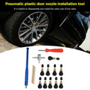 23pcs/set Car Valve Core+Valve Stem+Core Remover+Plastic Stem Puller+4 Way Tool