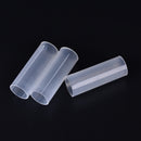 3Pcs 18650 Battery Tube Holder Plastic Case Adaptor For Flashlight Torch Lam JR