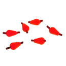 6Pcs Water Drop Float Foam Strike Indicator For Fly Fishing Red