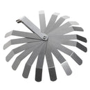 New 0.020 - 0.019mm High Strength Metric Valve Offset Feeler Gauge 16 Blade