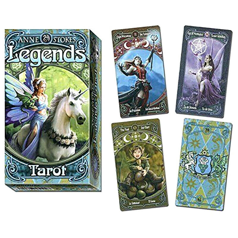 78Pc/Set Legends Tarot Deck Cards Divination Esoteric Fortune TELLING FOURNI_
