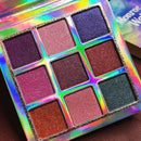 Ucanbe Shimmer Matte Eyeshadow Makeup Palette 9 Colors Holographic Nude Glo Y3X7