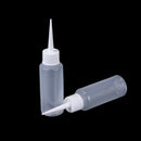 2pcs 50ml Empty Dropper Squeezable Liquid Bottle Plastic Drop Bottles Needle  Z