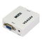 Premium Computer VGA to AV TV Composite RCA S-Video Scan Converter 1080P