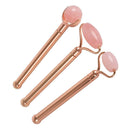 Double Heads Facial Massage Roller Jade Stone Body Skin Relaxation Lifting Tool