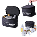 6pcs BBQ Spice Sugar Salt Pepper Condiment Jar Bottle with Carry Bag Outdoors