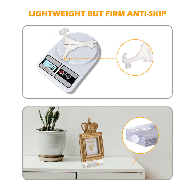 10x Picture Frame Easel Stand Photo Holder Rack for Shop Cafe Art Gallery