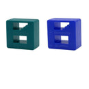 Set Of 2 2-in-1 Demagnetizer Magnetizer Screw Bit  Tools Blue/Green