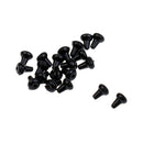 Rubber Fishing Hook Stoppers Fishing Bait Stop Beads Bait Stopper 3mm Black