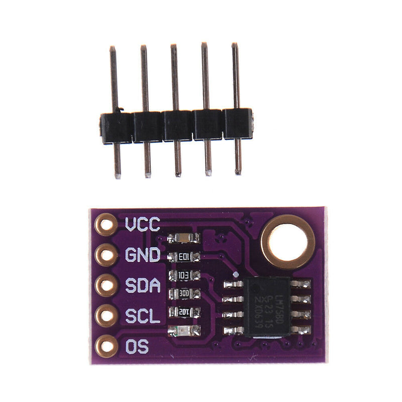LM75A IIC I2C High Accuracy Digital Temperature Sensor Board Module N Kw