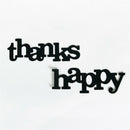 Thanks Happy Alphabet Metal Cutting Dies For DIY Scrapbooking Album Paper Cardsâ€¦