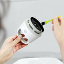 Portable Mini Corner Desk Table Dust Vacuum Cleaner Sweeper Perfect Gray