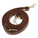 Adjustable Leather Handbag Strap Handle Holder Bag Accessories 120cm Brown