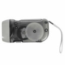 3 LED Dynamo Wind Up Flashlight Torch Light Hand Press Camping grey I2Q8