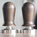 Chacate Preto Wood Handle Coffee Press Tamper Powder Hammer Stainless Steel F3F6