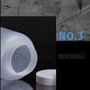 500ml White Color Wide Mouth HDPE Plastic/Solid/Capsules/Powder Bottle Nice P3B3