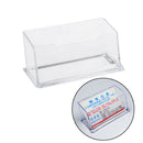 Plastic Business Card Holder Display Counter Desktop Gift Card Stand Cl lj