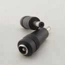 2x DC power 4.0 x 1.35mm male To 5.5 x2.1mm female adapter connector ultraboN`US