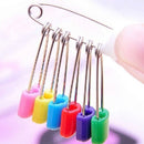 100x Nappy Large Diaper Pins Nappies Safety Pin Baby Diaper Change Fastener H5I5