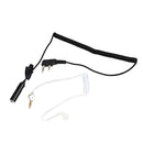 Two Way Radio Earpiece W/ Mic Covert Acoustic Tube