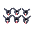 6x A Type Background Clips Stand Clamps For Photo Studio Light Backdrop Sup