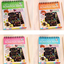 Art Magic Scraping Book Drawing Scratch Education Painting Paper Kid Toys C J1C5
