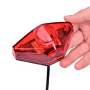 Electric Bicycle Rear Light E Bike Light LED eBike Tail Light Warning Li WsJ Ew