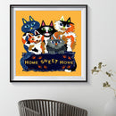 5D DIY Full Drill Diamond Painting Cats Cross Stitch Mosaic Kit Home Decor 30*30