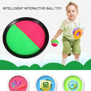 Paddle Toss and Catch Ball Game Set for Kid Self Stick Throw Catch Bat Ball Game