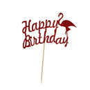 flamingo cake toppers birthday cake summer beach party decoration christmas M&E