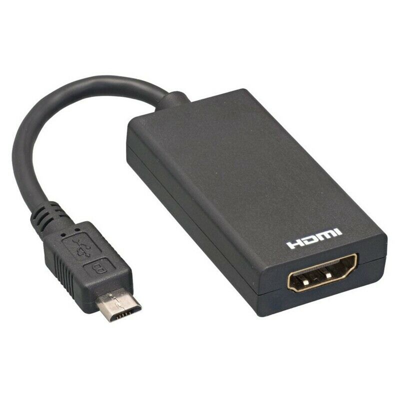 Micro-USB To HDMI Adapter For TV Monitor 1080P HD Audio Cable And HDMI Vide B2A3