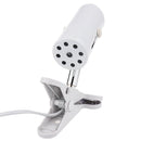 Reptile Lamp Ceramic Heat Light UVB UVA Light Bulb Holder E27 UK Plug White