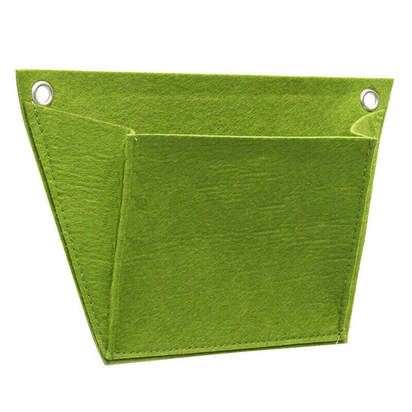Felt Durable Outdoor Indoor Wall Balcony Herbs Garden Hanging Planter Bag