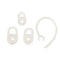 4x Universal Replacement Spare Earhook Earbuds for Plantronics Headphone White