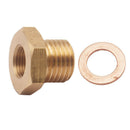 Pressure Temperature Gauge Sender Adapter 1/8" NPT to M14x1.5 Male M14
