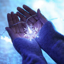 8 Modes LED String Lights Snowflake Night Light Home Xmas Fairy Lamps (A)