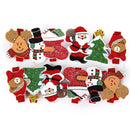12x Wooden Pegs Clips Tree Card Holder Craft Clothespin Christmas Supplies