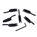 GAQ67 Electric Guitar Bridge Musical Instrument Accessories Locked String Saddle