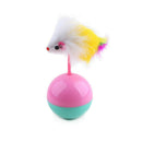 Durable Pet Cat Toys Mimi Favorite fur Mouse Tumbler Plastic Toys Balls for N7B1