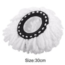 Durable 360 Degree Rotating Spinning Mop Microfiber Heads Mop Floor Replacem JR