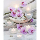 5D DIY Full Drill Square Diamond Painting Candle Flower Cross Stitch Kits