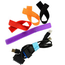10pcs Reusable Nylon Strap Hook and Loop Cable Cord Ties Tidy Organiser Supply