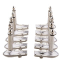 10 Pcs. 90 Degree Loudspeaker 6.35mm  Jack Plug Guitar Plug for Headphones,