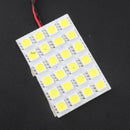 4X White 24 SMD 5050 LED Car Interior Dome Light T10 BA9S Festoon Panel  ZSV